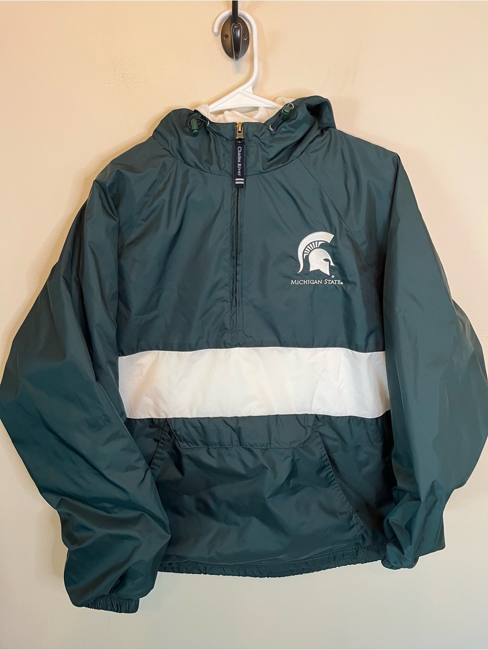 Michigan State University Rain Jacket Fraternity Kappa Alpha Theta Size M
